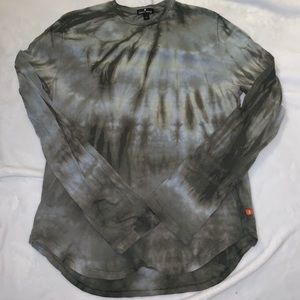 James Perse Tie-Dye Long Sleeve T-Shirt, Size 1